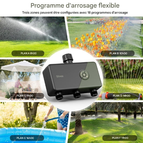 SmartFlow™ – Contrôleur d’Irrigation Intelligent WiFi